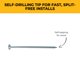 thumbnail image 5 of Tornillos para Madera FastCap PowerHead 38 cm #2 Cuadrado - 200 unidades, 5 of 6