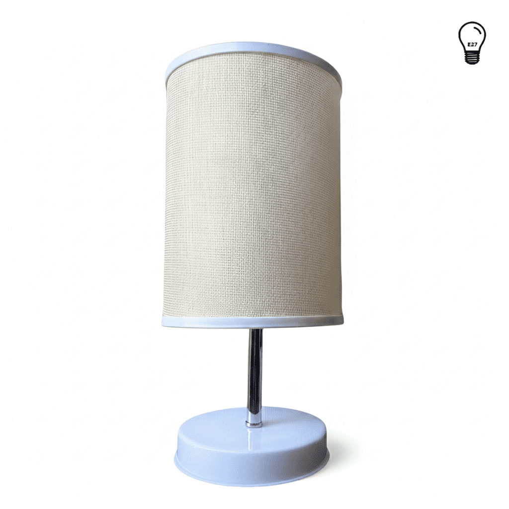 Genérica - Lámpara Velador Mesa Decoración Dormitorio Escritorio Living Minimalista Interior E27