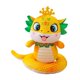 thumbnail image 4 of Año Nuevo Chino Snake Plush Toy Snake Figurine Gabinete De Serpiente Animal Relleno Amarillo, 4 of 5