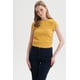 thumbnail image 1 of Polera Mujer Cropped Amarillo, 1 of 4