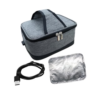 Bothyi - Fiambrera Con Calefacción, Bolsa Térmica, Fiambrera Eléctrica Usb Para Trabajo De Picnic En El Coche
