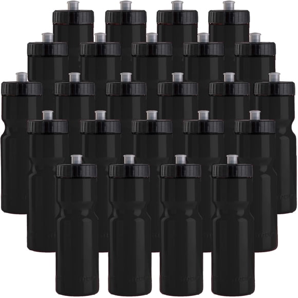 Botella de agua, 50 unidades, a granel, 24 unidades, 650 ml, sin BPA, fabricada en EE. UU.