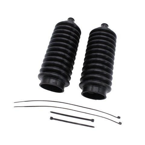 Magideal - 2X Botas De Cremallera De Dirección, Resistente Al Desgaste, Cubierta A Prueba De Polvo, Protección De Parte De Energía, Accesorios De Coche Izquierdo