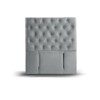 Latam Home - Respaldo Florencia Tela Gris 1 1/2 Pza