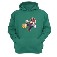 Genérico - Polerón Canguro Plomero Futbol Verde Aguamarina Talla Xl Unisex