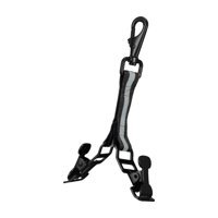 Ioensy - Correa De Guante De Bombero Equipo De Participación De Bombero Liberación Rápida Duradera Reflectante Negro C