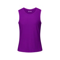Snix - Camiseta Femenina Dry Fit Sin Mangas - Morado Talla Xxl