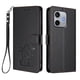 thumbnail image 1 of Funda de Gato tipo Libro para Honor 600 Lite, Negro, 1 of 6