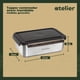 thumbnail image 3 of Tupper Acero Inoxidable Tapa Plastico 1350ml, 3 of 3