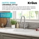 thumbnail image 4 of Grifo de cocina Kraus Oletto de acero inoxidable sin manchas KPF-2620SFS, 4 of 9