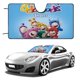 thumbnail image 1 of Oddbods Parasol para Parabrisas Delantero Protector Plegable, Visera Solar para Auto Bloquea Rayos UV Mantiene tu Vehículo Fresco 130cm*70cm, 1 of 6