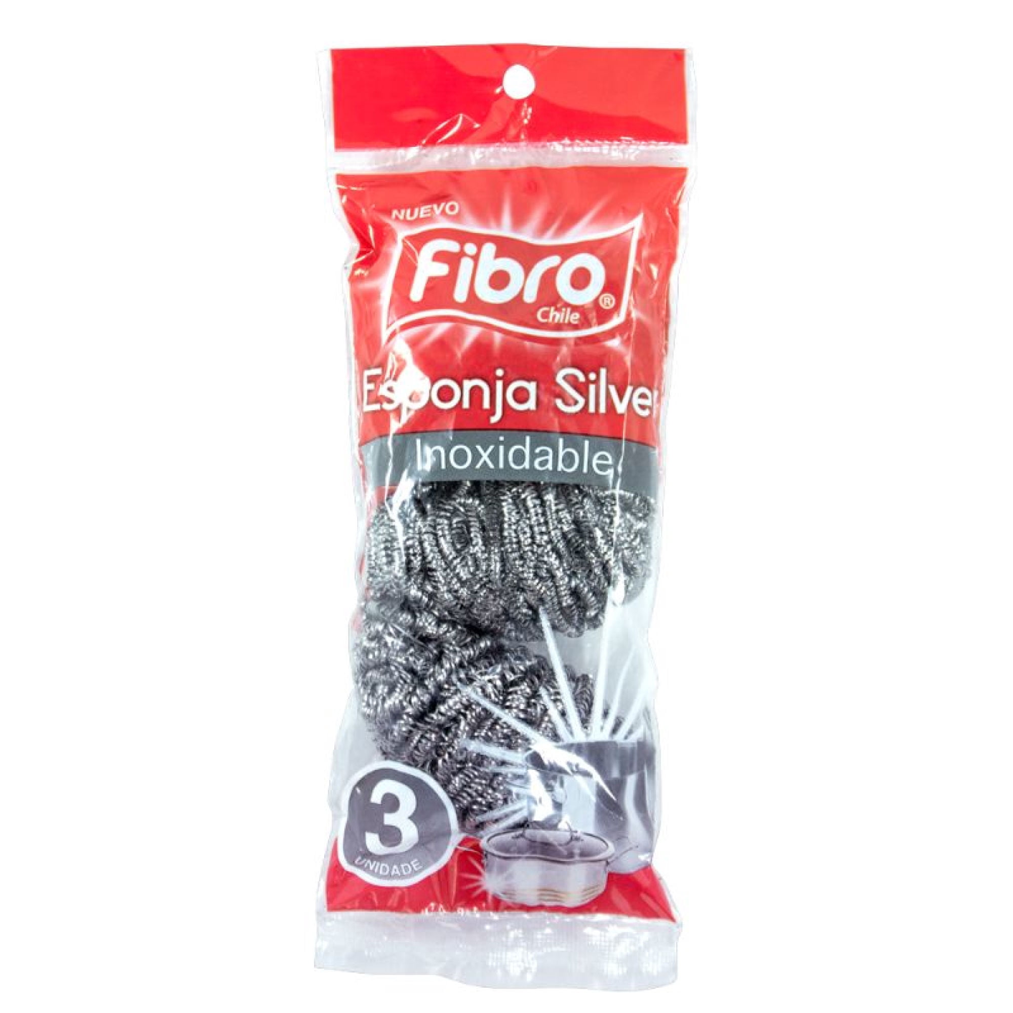Esponja Laser Inoxidable 3 un Fibro