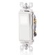thumbnail image 2 of Interruptor de pared Leviton 15 A 3 vías con LED iluminado L5613-2W, 2 of 5