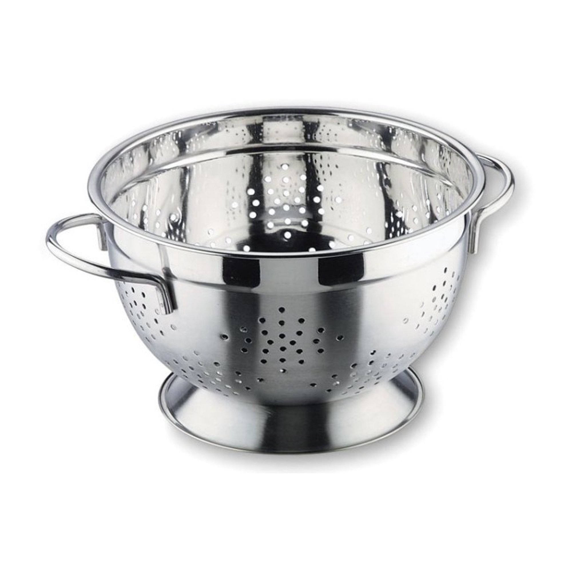 Imahe - Colador Aleman Con Pedestal Acero Inoxidable 30 Cm