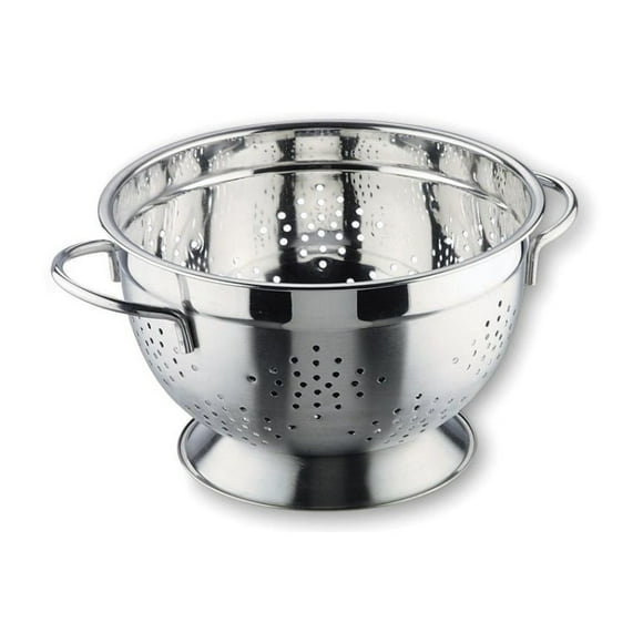 Colador Aleman Con Pedestal Acero Inoxidable 30 Cm
