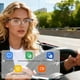 thumbnail image 2 of Gafas inteligentes LYZHQHT con Bluetooth, traducción con IA y protección UV, 2 of 9