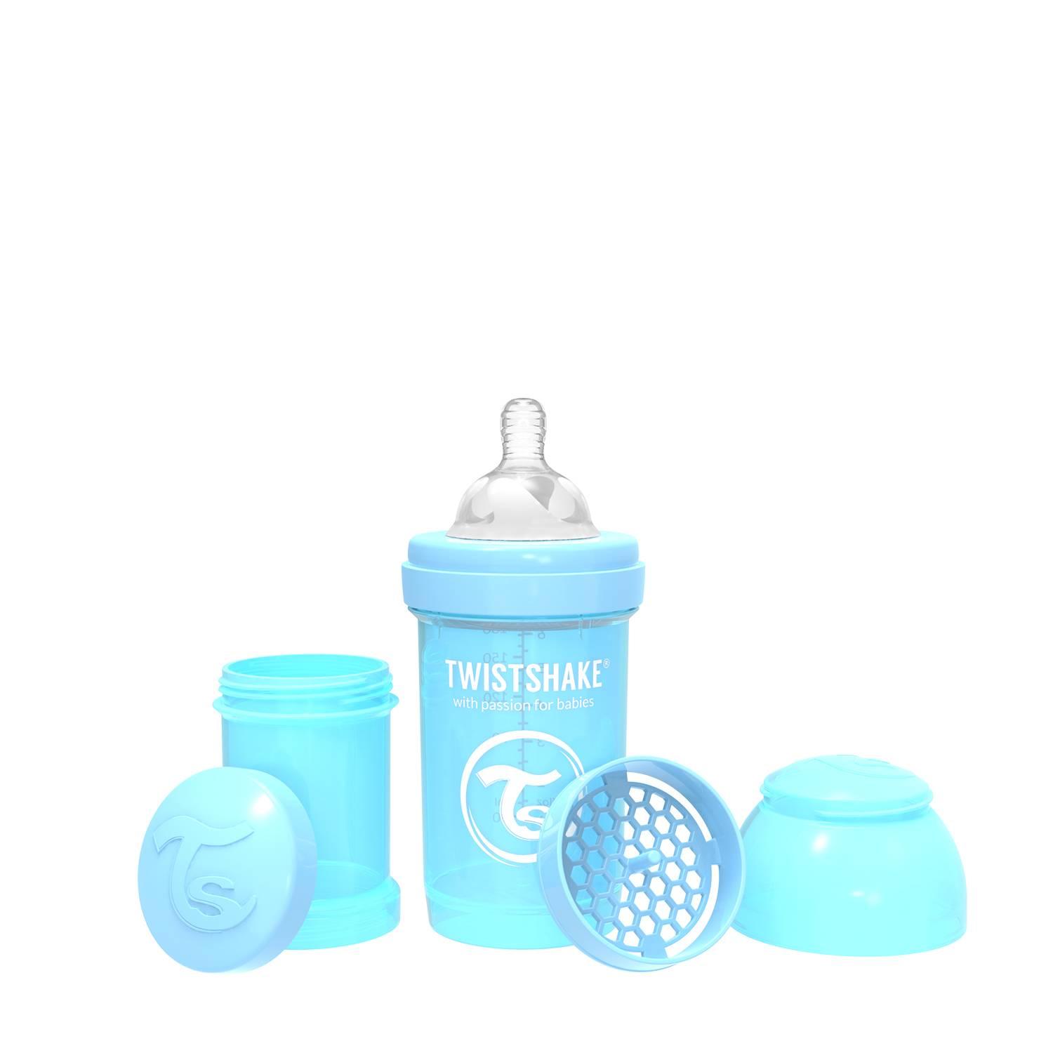 Twistshake - Mamadera Anti-Cólico 180Ml Azul