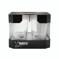 Wayu - Set 4 Vasos Vidrio