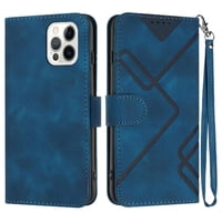 Funda Foxdock Para Iphone 15 Pro – Tipo Libro Con Soporte, Billetera, Correa Y Diseño Elegante