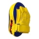 thumbnail image 3 of Almohadilla De Golpe Curva Thai Ioensy Amarillo Azul, 3 of 5