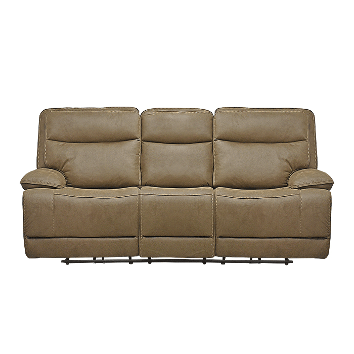 Msa Muebles Santa Ana - Sofá Reclinable Eléctrico 3 Cuerpos Consola Regal