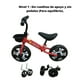 thumbnail image 2 of Bicicleta de Equilibrio 3 en 1 para niños Roja 18 a 36 meses, 2 of 4