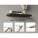 thumbnail image 2 of Repisa Flotante 80X25X3,8 Cm Habano X1 Unidad, 2 of 7