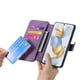 thumbnail image 5 of Funda Billetera Magnética para Honor 90 Soporte Tarjetas Desmontable Morado, 5 of 6