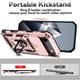 thumbnail image 4 of Funda Resistente Anillo Soporte iPhone 17 Air Privacidad Cámara Montaje Magnético Oro rosa, 4 of 6
