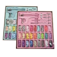 Genérico - Pinza Remachadora Para Broches Plasticos Snap Broches 270Pcs