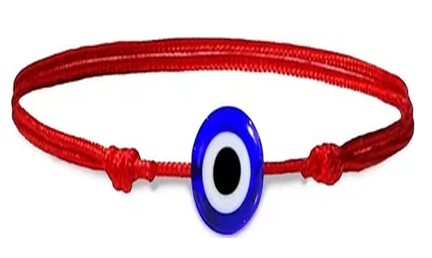 Genérico - Pulsera Hilo Rojo Ojo Turco Protección