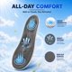 thumbnail image 4 of Plantilla para calzado BOOTMOON 1,5 cm – 3 pares, gris, talla US 7‑9, 4 of 7