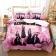 thumbnail image 1 of BLACKPINK K-POP Duna Duvet Cover Bedding Set Pillowcase 3-Piece Bedding Set (1 Duvet Cover + 2 Pillow Shams), 1 of 5