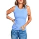 thumbnail image 2 of Top Acanalado Camiseta Sin Mangas Mujer Polera Fashion 102, 2 of 3