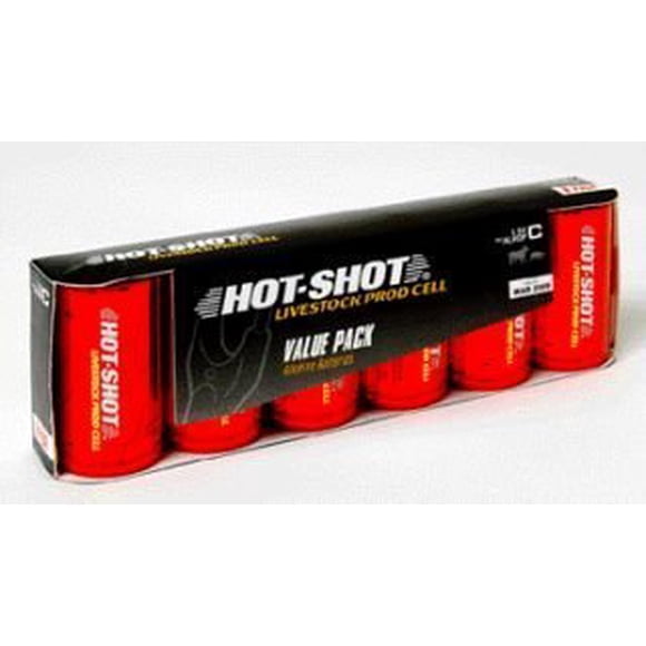 Pilas alcalinas Hot Shot Prod, paquete de 1 (paquete de 6)