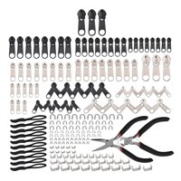 Bothyi - 197 Uds Kits De Reparación De Cremalleras Tirador De Cremallera De Fijación Manual Para Bolsos Chaquetas Ropa