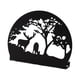 thumbnail image 2 of Candelabro Metal Árbol Animales Decorativo Negro, 2 of 3
