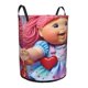 thumbnail image 2 of Cabbage Patch Kids Cesta de lavandería de gran capacidad redonda con asa, bolsa para ropa sucia plegable, almacenamiento para dormitorio, baño y lavadero 44x35 cm, 2 of 6