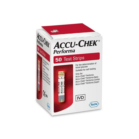 Tiras Reactivas Accu-chek® Performa 50 Unidades