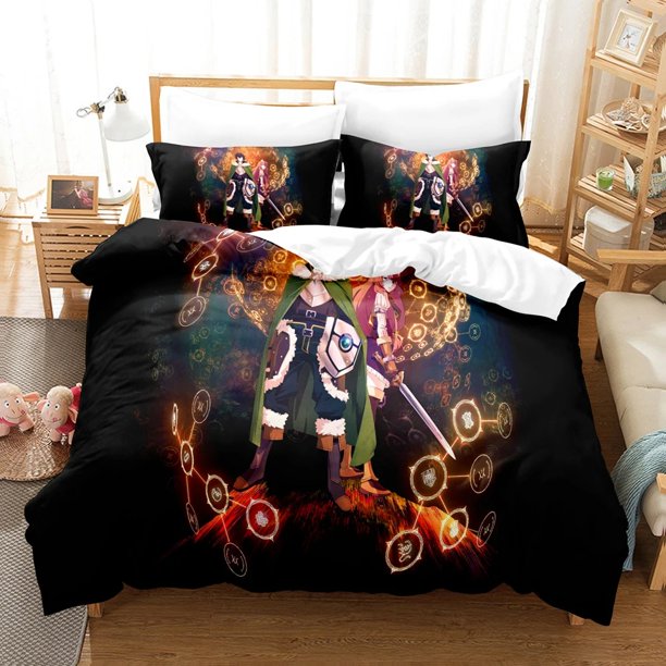 The Rising Of The Shield Hero Bedding Sets Duvet Cover Set With Pillowcase Full Bedclothes Bed Linen Bed Sheets