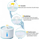 thumbnail image 3 of Fuente De Agua Para Gatos Y Perros 2 4 Litros Silenciosa, 3 of 7