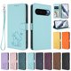 thumbnail image 3 of Funda de Gato tipo Libro para Google Pixel 9 Pro XL 5G, Verde Claro, 3 of 6
