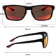 thumbnail image 5 of POLASUP GAFAS LENTES DE SOL Un par de gafas de sol de moda con montura negra mate y gris, 5 of 6
