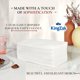 thumbnail image 3 of Servilletas Nicole Home Collection 1/8 Dobladas, 2 Capas, Paquete de 100, 3 of 7