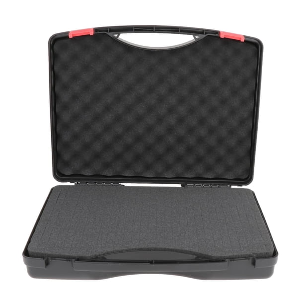 Maleta Caja de herramientas Almacenamiento Organizar con espuma Transporte Multiuso Ligero Durable Organizador de almacenamiento sellado para cámara , 450x350x135MM
