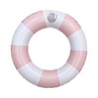 Magideal - Mini Anillo De Natación, Adorno Decorativo, Compacto, Lindo Y Divertido Juguete De Pvc, Artesanía Inflable, Accesorio De Fotografía Para Beber Al Aire Rosa