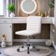 thumbnail image 4 of Silla de Oficina Furmax Sin Brazos Ajustable Giratoria Blanca, 4 of 9