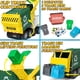 thumbnail image 4 of Camión de Basura de Juguete JOYIN Grande con Fricción y Contenedor, 4 of 8