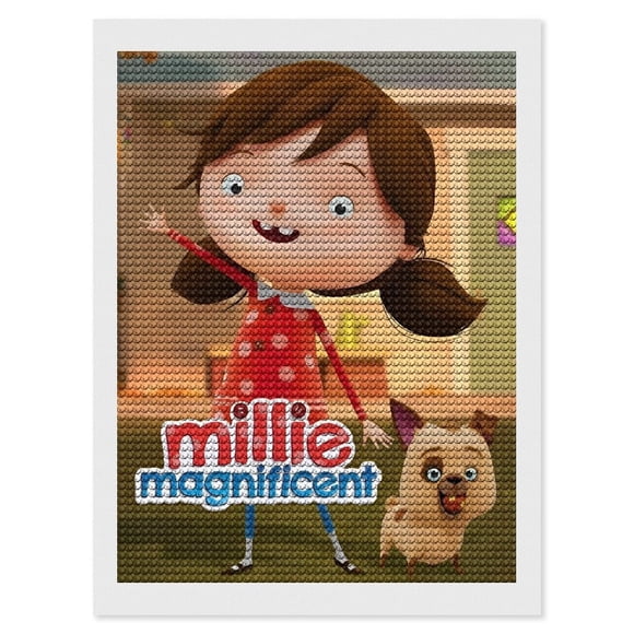 Millie la Magnífica Kits de Pintura de Diamantes para Adultos