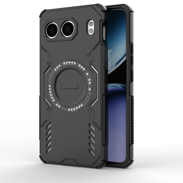 Funda FOXDOCK para OnePlus Nord 4 5G , magnética, resistente a golpes, con soporte, unisex, carga inalámbrica